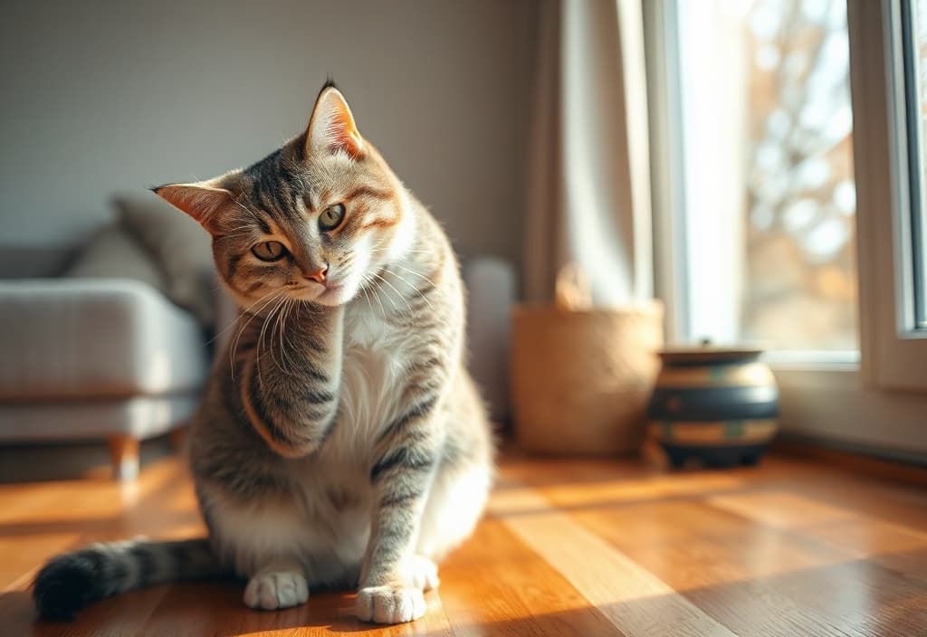 고양이 계절성 알레르기 증상 완화와 실내 항원 관리 방법