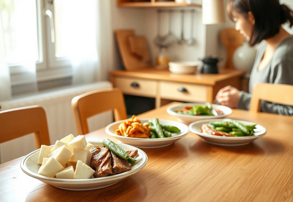 Child protein intake strategies for busy multi-child families