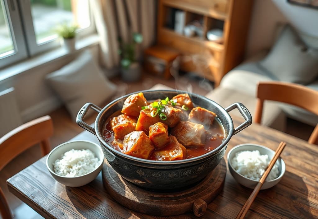 돼지고기 김치찜 만드는 방법 앞다리살 삼겹살 부위 선택과 1인분 레시피