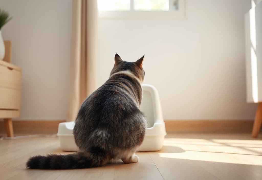 고양이 변비 해결하는 방법과 증상별 배변 주기 관리 기준