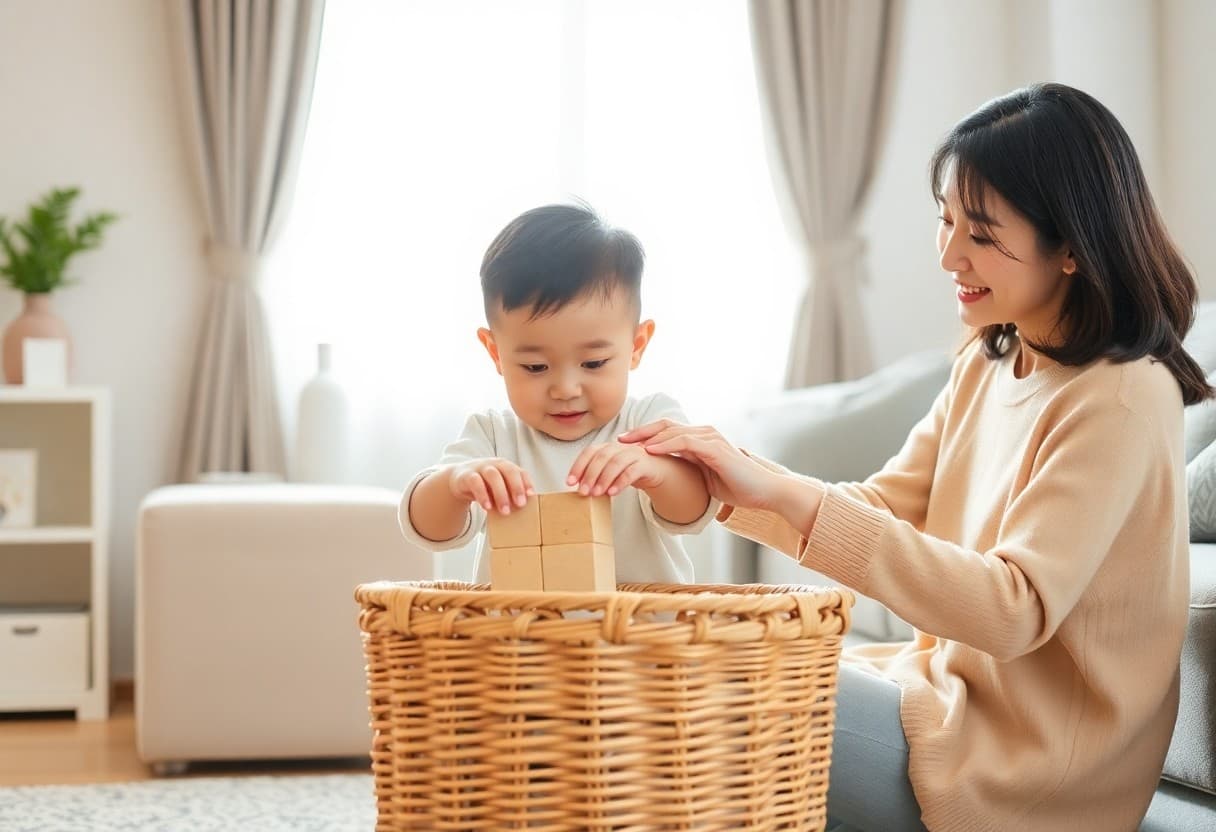 첫째 아이 정리 정돈 습관 기르기 단계별 방법과 환경 조성 기준
