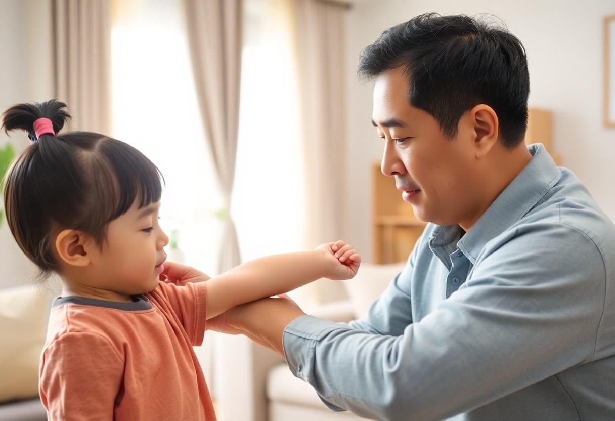 초등학생 아이 두드러기 원인 파악과 가정 내 환경 관리 대처 방법